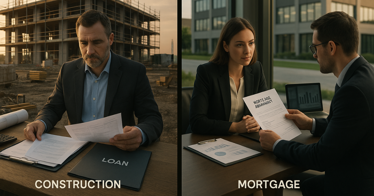 Construction Loan vs Mortgage What’s the Difference